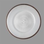 Wholesale Glass Charger Plate PZ-006 - Image 2